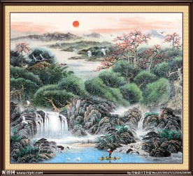 山水国画