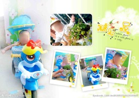 相册照片排版模板分层