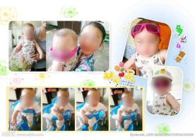 相册照片排版模板分层