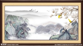 国画风景花鸟