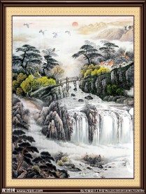 国画山水