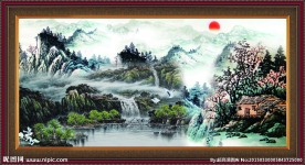 山水国画