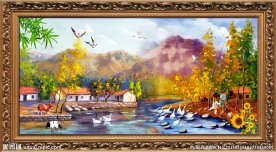 油画风景