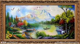 油画风景