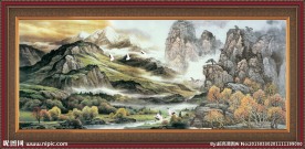 山水国画