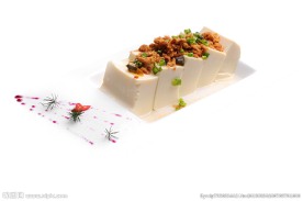 香葱肉松拌豆腐