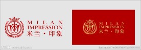 米兰印象彩晶膜LOGO
