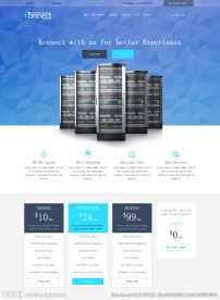 服务器租用公司网页