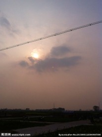 乡下的夕阳