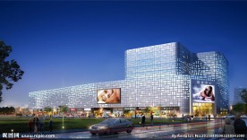 国金中心立面效果图