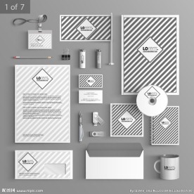 现代极简主义VI设计