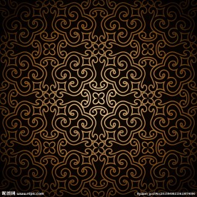 欧式花纹