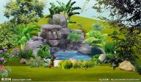 庭院假山景观设计