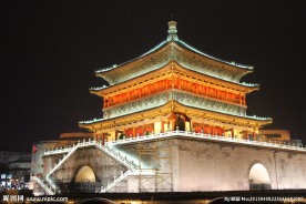 钟楼夜景