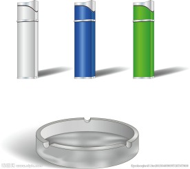 打火机烟灰缸设计