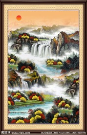 国画山水