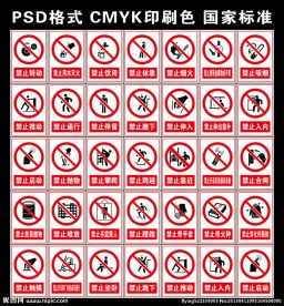 禁止标识 安全标识牌