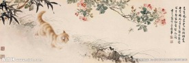 猫戏图