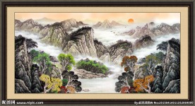 国画山水