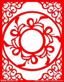 传统花纹雕刻