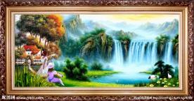 油画风景