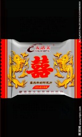 龙凤双喜牛奶巧克力