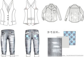 服装款式图