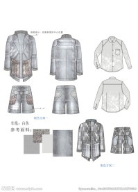 服装设计款式图