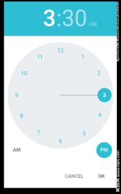 手机端时钟