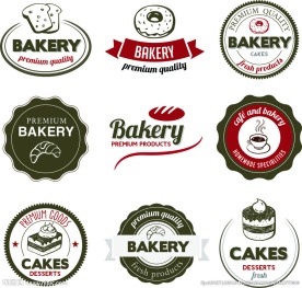 咖啡图标标签logo设计图片