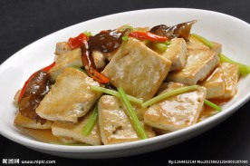 香煎秦岭老豆腐