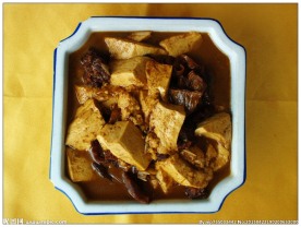 驴肉炖豆腐