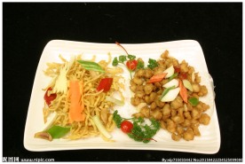 金针菇拼鸡脆骨