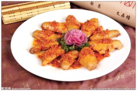 蜜椒鸡翅中