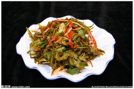 拌水芹菜