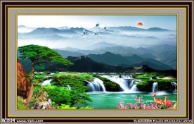 山水画