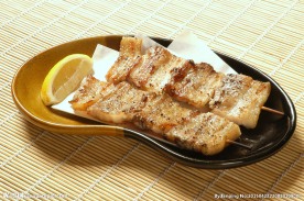 日式 日本料理  串烧五花肉