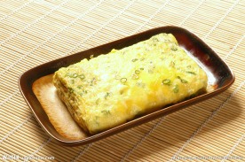 日式 日本料理  葱花鸡蛋卷