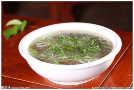 莼菜丝瓜羹