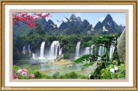 风景山水画