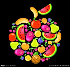 多款水果矢量素材