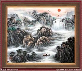 国画山水
