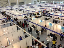 招聘会活动现场