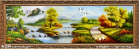 油画风景