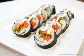 金针菇紫菜包饭