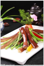 豆角紫茄