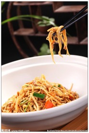 肉丝炒茭白