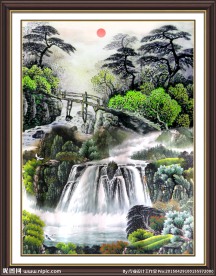 山水国画