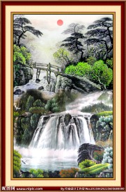 国画山水