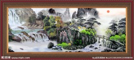 国画山水